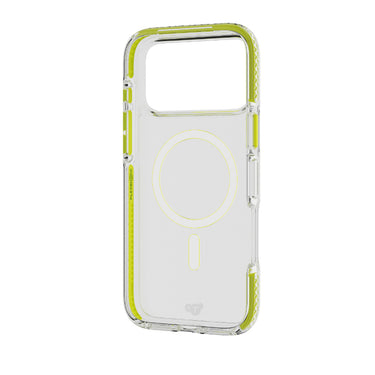 Tech21 EvoCrystal MagSafe Case for iPhone 17 Pro Max - Clear/Green